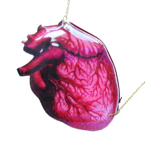 realistic heart bag.